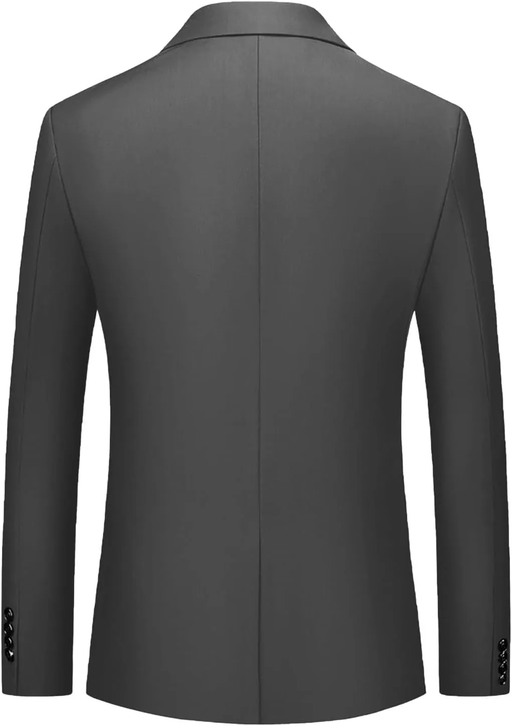 Men's Casual Blazer Notched Lapel Suit Jackets Classic Two Button Lightweight Business Sport Coat for Wedding Party