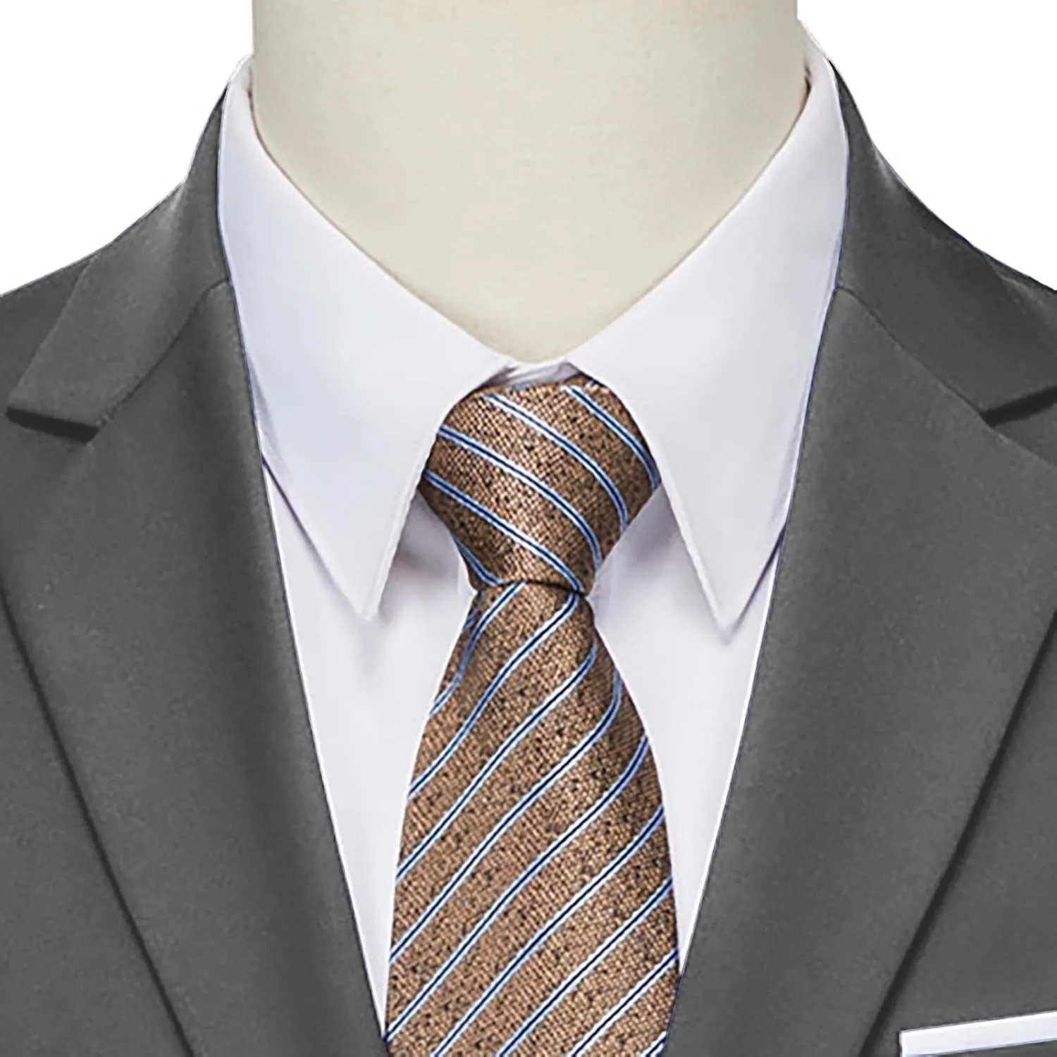 Men's Casual Blazer Notched Lapel Suit Jackets Classic Two Button Lightweight Business Sport Coat for Wedding Party