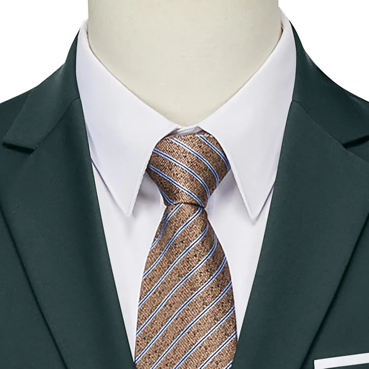 Men's Casual Blazer Notched Lapel Suit Jackets Classic Two Button Lightweight Business Sport Coat for Wedding Party