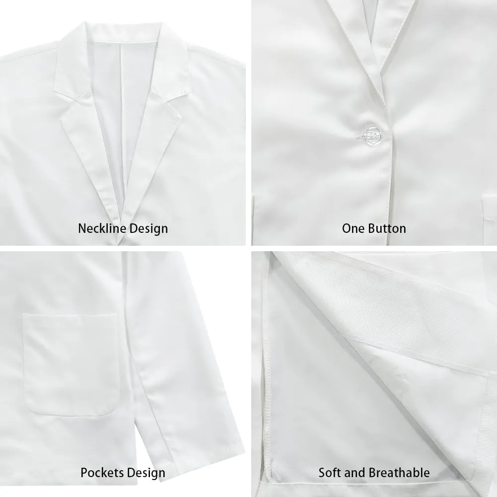Men's Casual Blazer with Pockets Classic-Fit Sport Coats & Blazers with Pockets Lightweight Jackets for Men