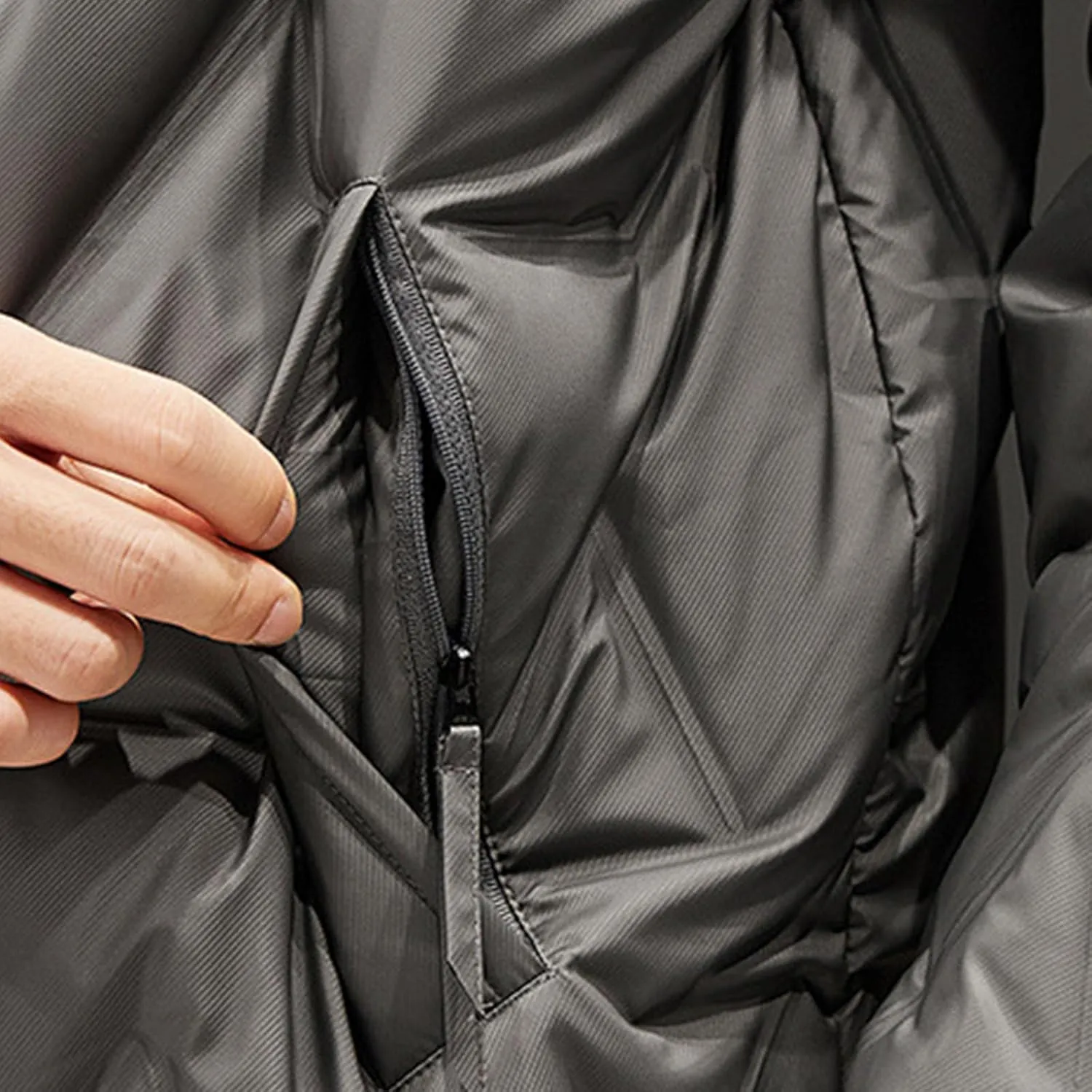 Men's Down Puffer Jacket Thicken Warm Winter Coats