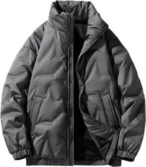 Men's Down Puffer Jacket Thicken Warm Winter Coats