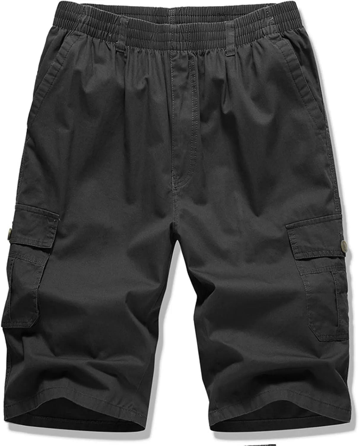 Mens Lightweight Comfy Soft Cotton Shorts Classic Fit Loose Lounge Shorts Summer Fashion Outdoor Active Work Shorts