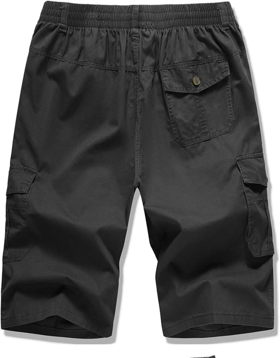 Mens Lightweight Comfy Soft Cotton Shorts Classic Fit Loose Lounge Shorts Summer Fashion Outdoor Active Work Shorts