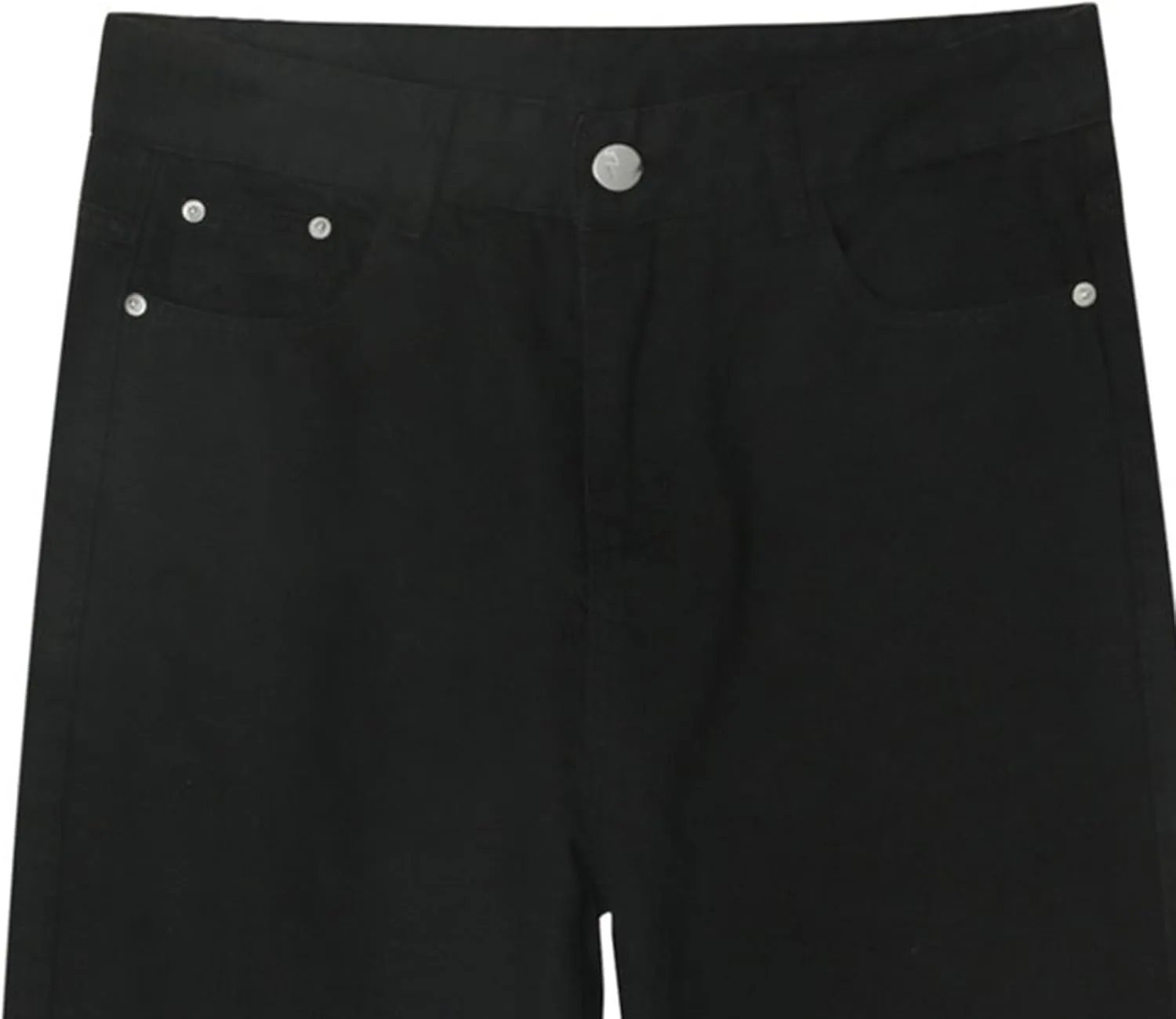 Men's Loose Wide Leg Denim Pants Large Size Minimalist Versatile Jeans Oversized Simple Baggy Straight Trousers