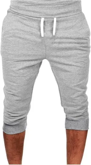 Mens Shorts with Pockets Slim Fit Elastic Waist Drawstring Shorts Summer Regular Big & Tall Work Utility Shorts