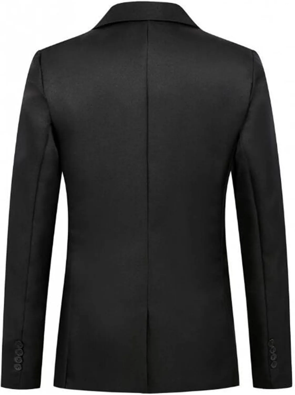 Men's Suit Jacket Classic Fit Patchwork Blazer Stretch One Button Regular Pocket Lapel Premium Knit Dinner Sport Coat
