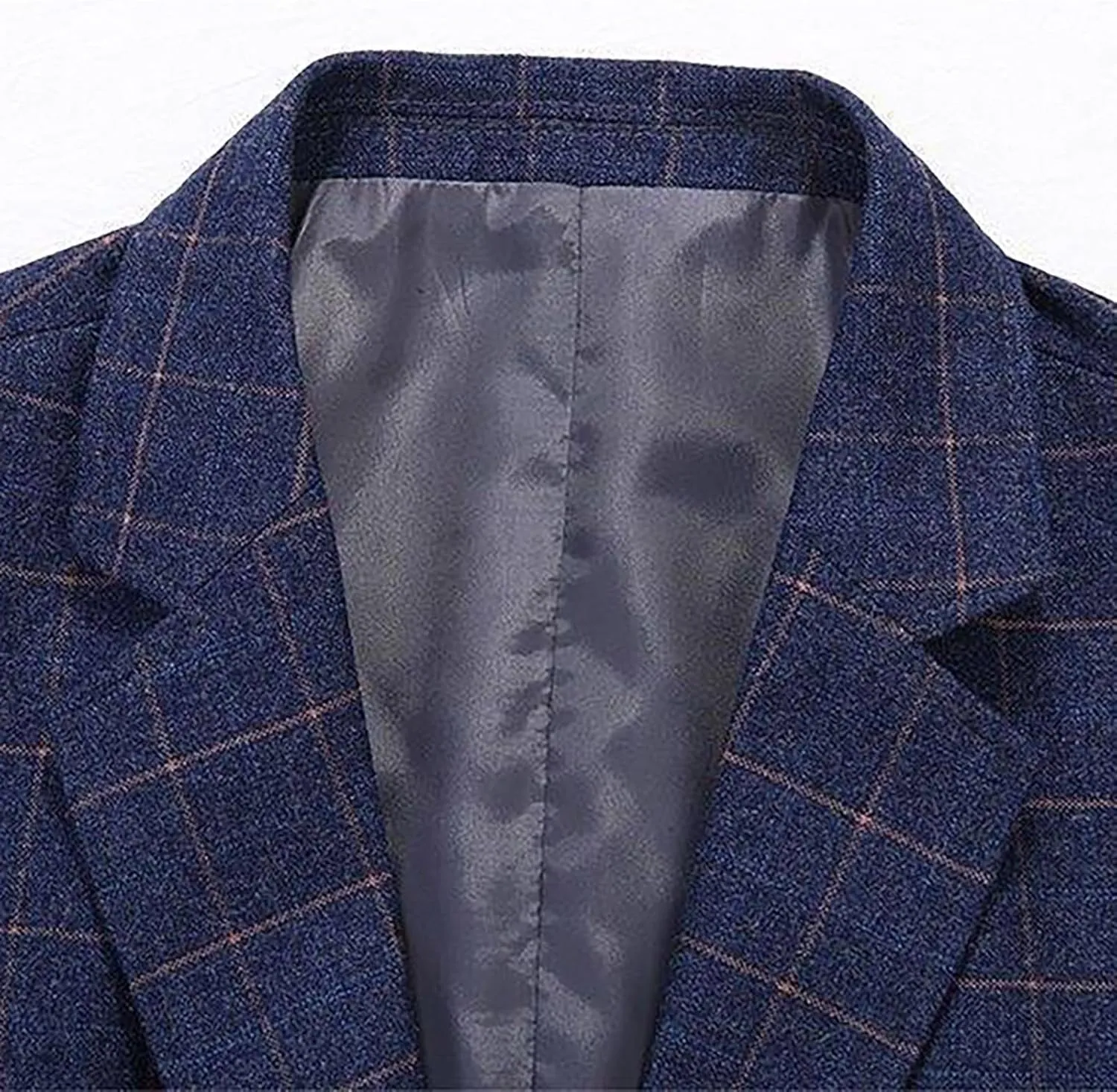 Men's Suit JacketsCasual Long Sleeve Loose Fit Business Blazer Vintage Classic Fit Lightweight Sport Coat Blazer
