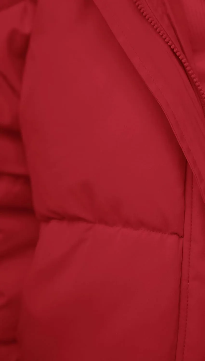 MEROKEETY Women's 2025 Winter Long Sleeve Zip Puffer Jacket Pockets Baggy Short Coats