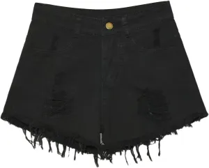 Mid Rise Jean Shorts for Women Womens Distressed Denim Shorts Women's Short Ripped Jeans Summer Vacation