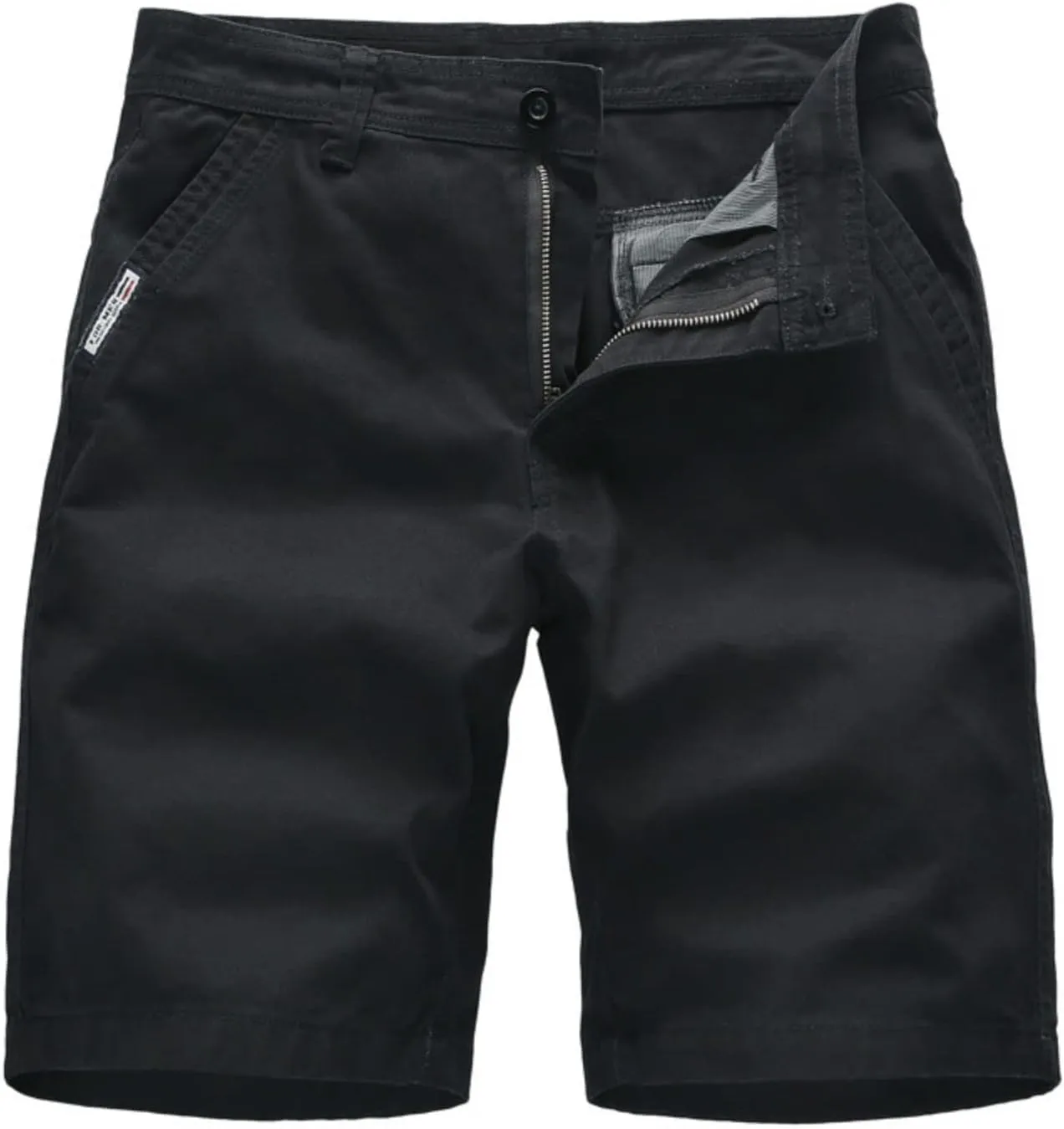 Mmoneyake Mens Casual Cargo Shorts Cotton Lounge Shorts Relaxed Fit Bermuda Shorts Athletic Sport Pants Outdoor Hiking Shorts