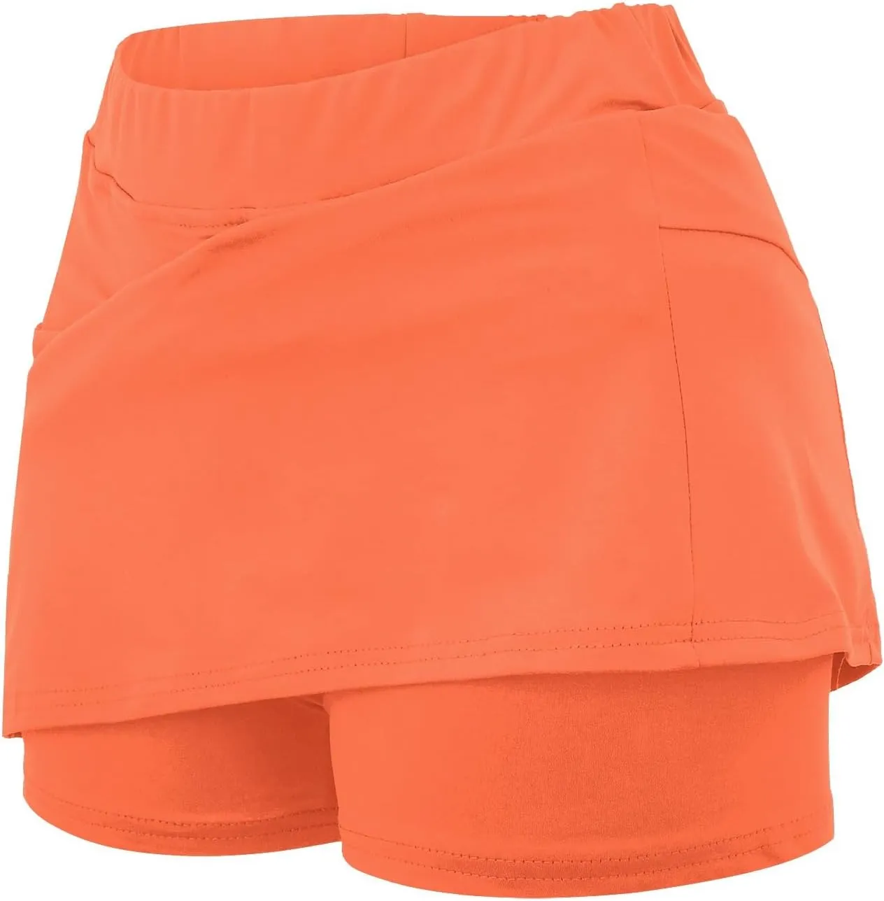 Navy Tennis Skirts for Women Running Shorts Built in Spandex Women Spandex Shorts Women Gym