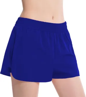 NEXSONIC Athletic Shorts for Women Quick-Dry Running Shorts with Linear Workout Gym Active Sport Shorts
