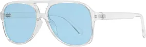 NIDOVIX Polarized Classic Vintage Aviator Sunglasses for Men Women Large Frame Retro 70s Sunglasses
