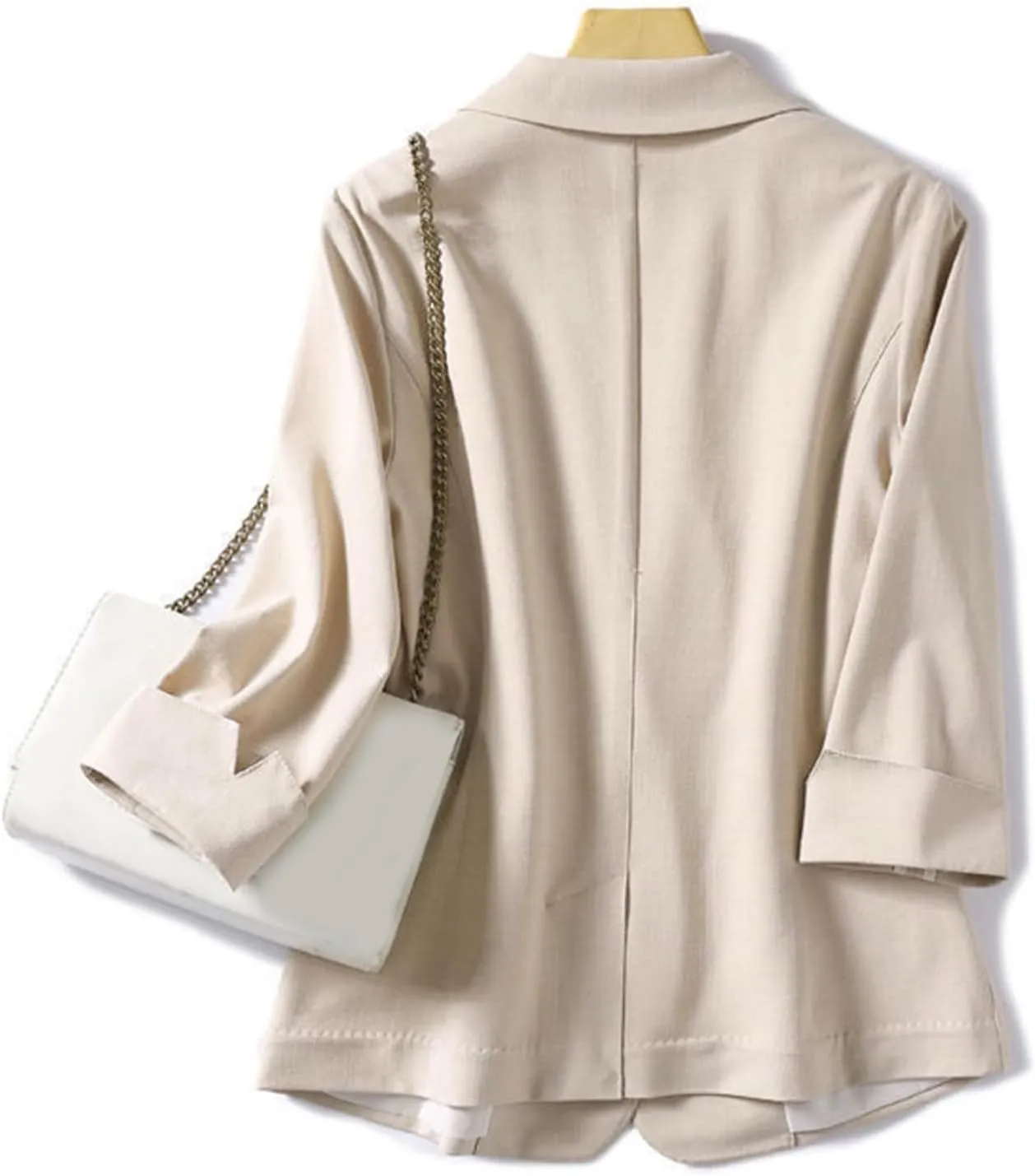 Oversized Blazers for Women Summer Lightweight Long Sleeve Lapel Button Open Front Jackets Business Casual Blazers