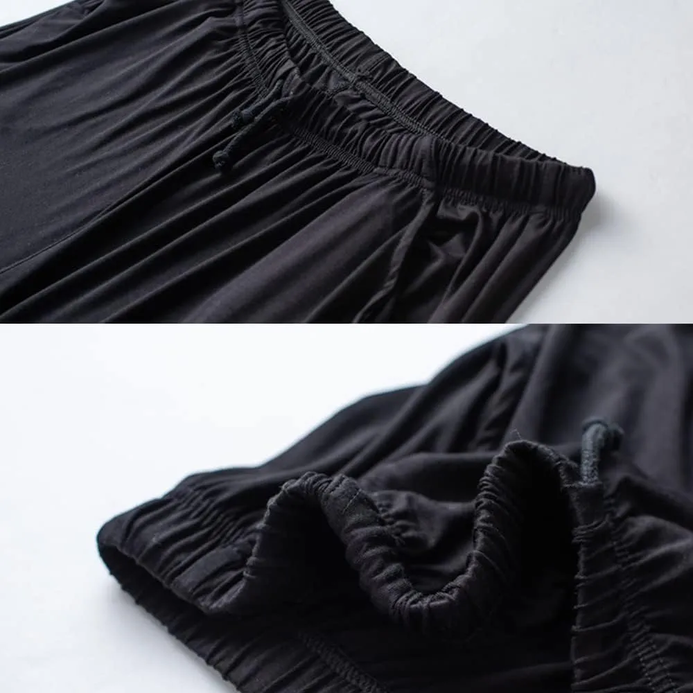 Pajama Shorts for Men - Soft Athletic Lounge Shorts Sport Shorts with Pockets