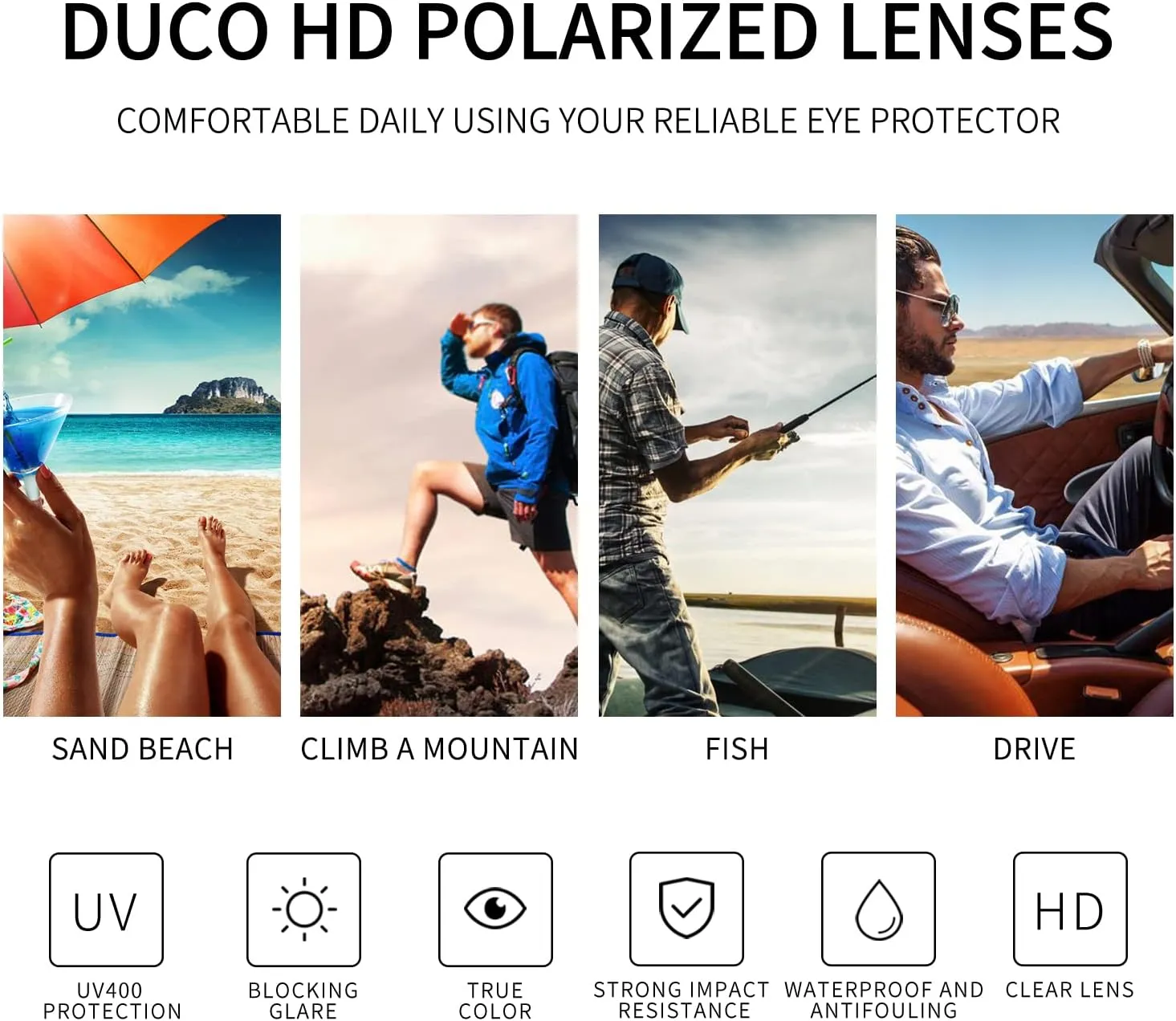 Polarized Steampunk Sunglasses, Round Lennon Shades for Outdoor Activities, Fashion Cool Eyewear