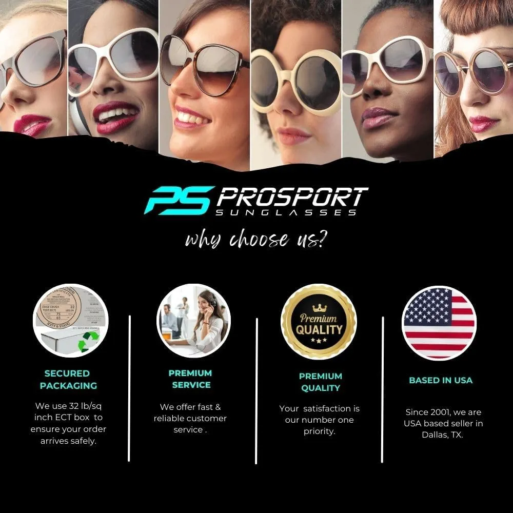 proSPORT Aviator Polarized Bifocal Sunglass Readers Men Women Deep Sea Fishing Spring Hinge Med - XL Heads