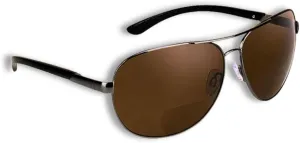 proSPORT Aviator Polarized Bifocal Sunglass Readers Men Women Deep Sea Fishing Spring Hinge Med - XL Heads
