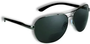 proSPORT Aviator Polarized Bifocal Sunglass Readers Men Women Deep Sea Fishing Spring Hinge Med - XL Heads