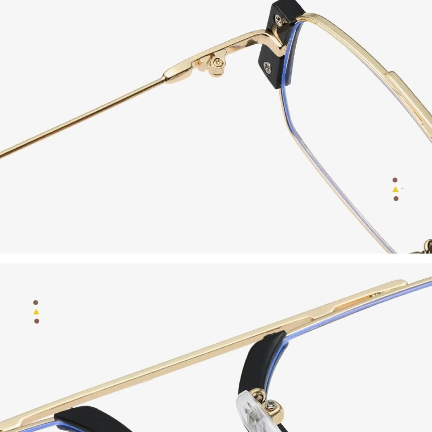 Punk Sunglasses Men Vintage Small Polygonal Alloy Frame Sun Glasses Women Uv400 Fashion