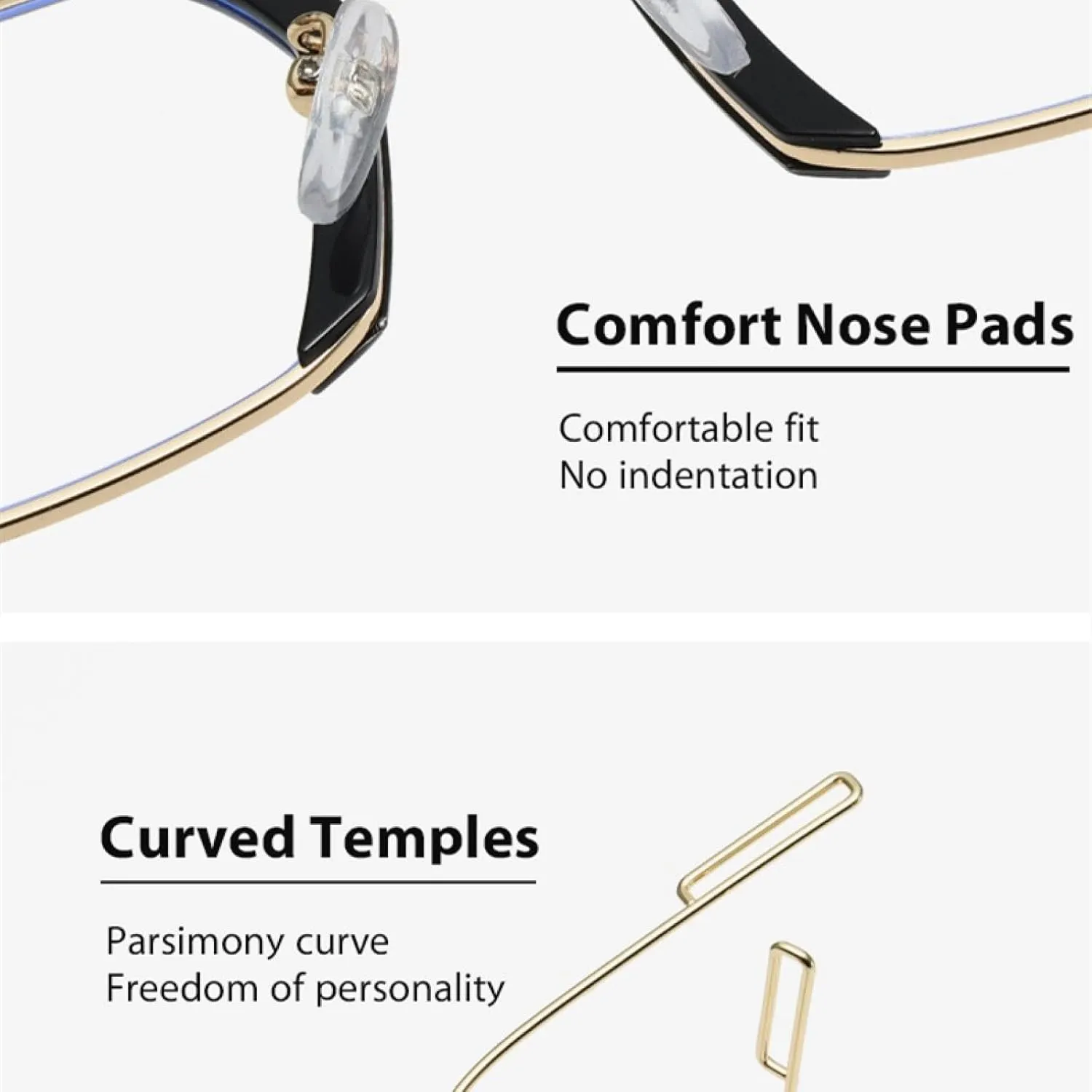 Punk Sunglasses Men Vintage Small Polygonal Alloy Frame Sun Glasses Women Uv400 Fashion