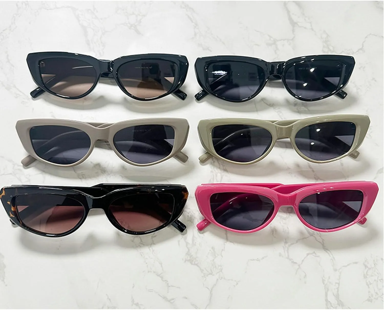 Retro Cat Eye Sunglasses UV400 Eyewear Sunglasses for Women Sun Glasses Small Frame Vintage Fashion Shades