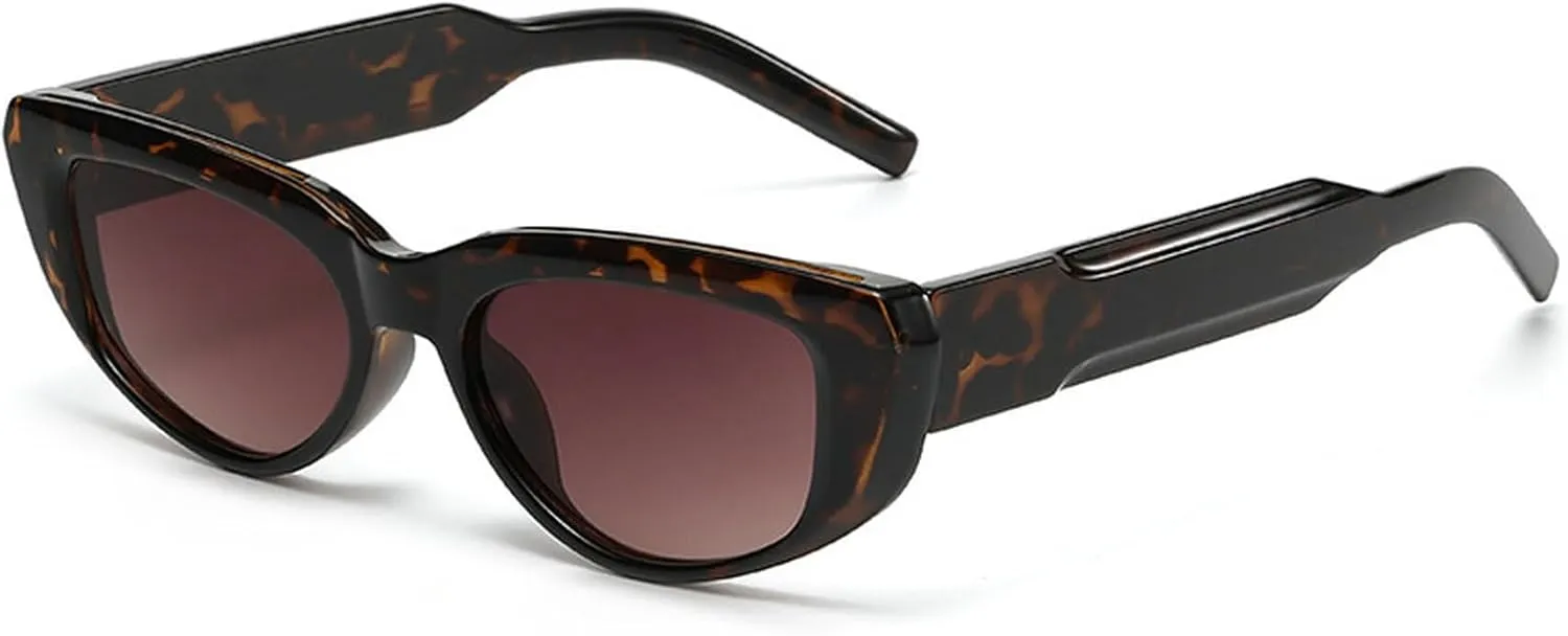 Retro Cat Eye Sunglasses UV400 Eyewear Sunglasses for Women Sun Glasses Small Frame Vintage Fashion Shades