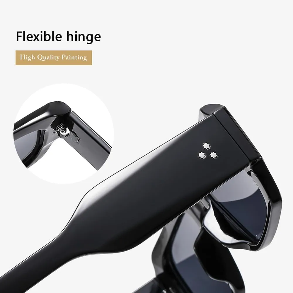 Retro Minimalist UV Resistant Sunglasses Popular Personalized Fashion Sun Glasses Female