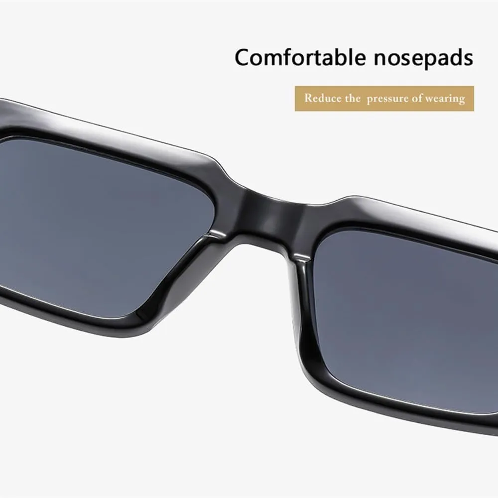 Retro Minimalist UV Resistant Sunglasses Popular Personalized Fashion Sun Glasses Female