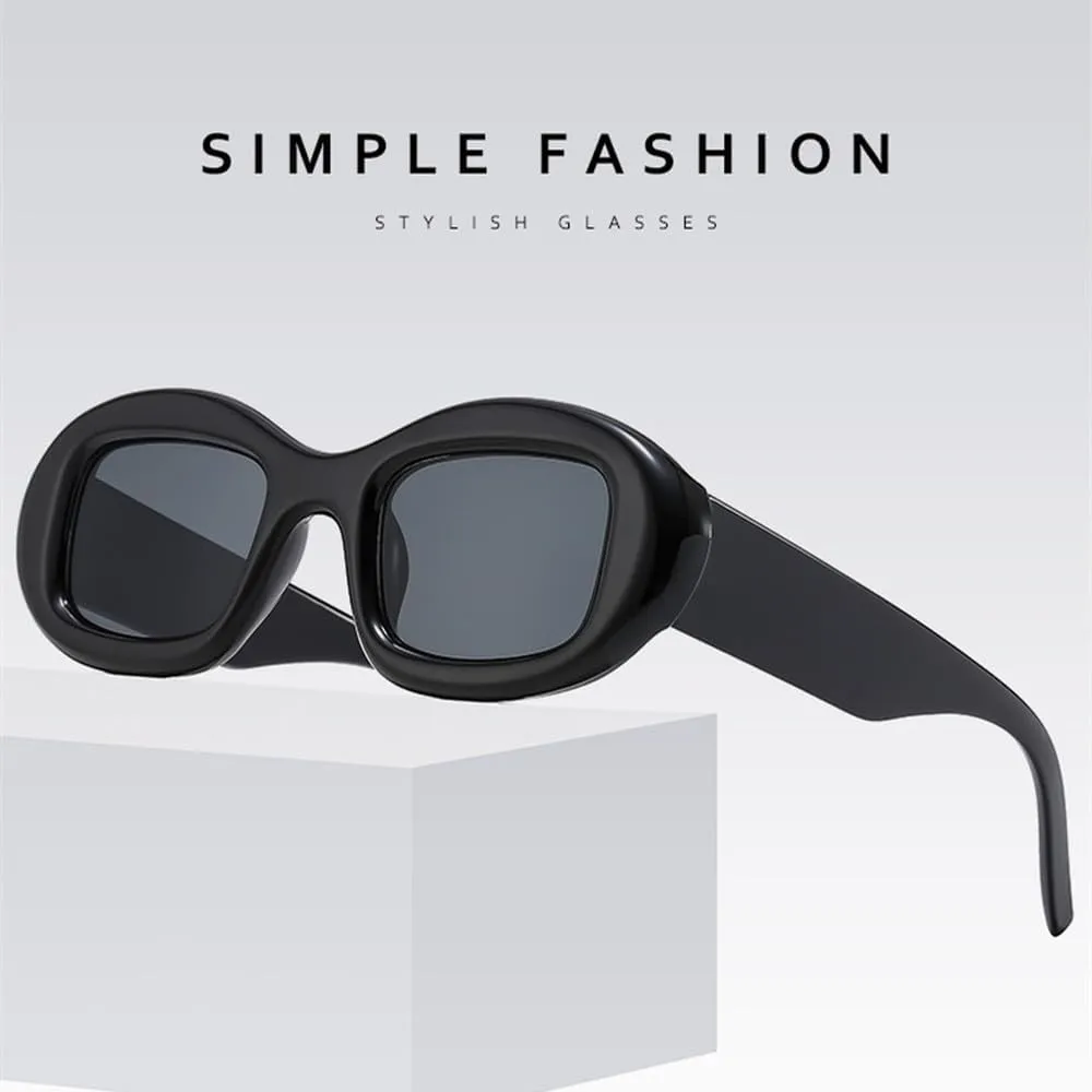 Retro Oval Small Frame Sunglasses For Women With And Round Faces, High-end Sunglasses