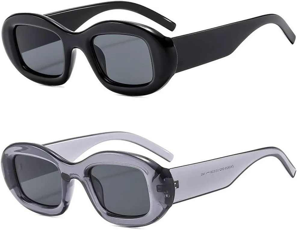 Retro Oval Small Frame Sunglasses For Women With And Round Faces, High-end Sunglasses
