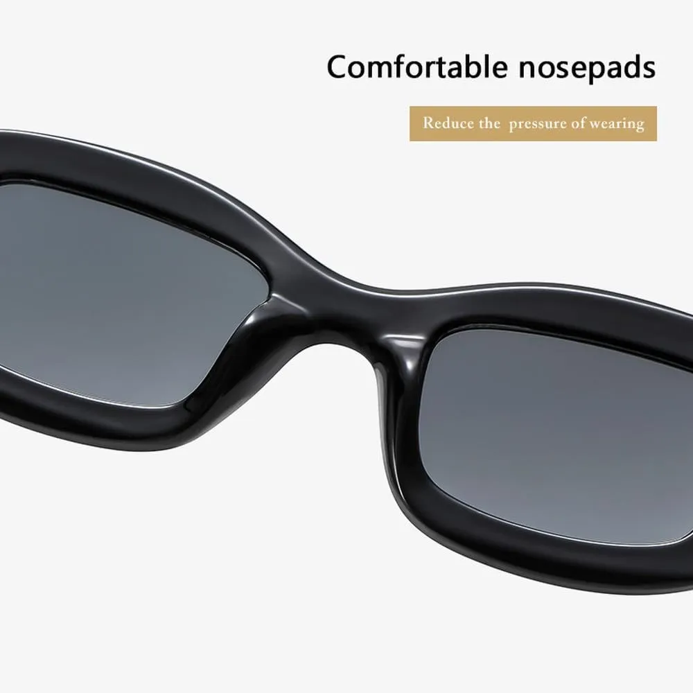 Retro Oval Small Frame Sunglasses For Women With And Round Faces, High-end Sunglasses
