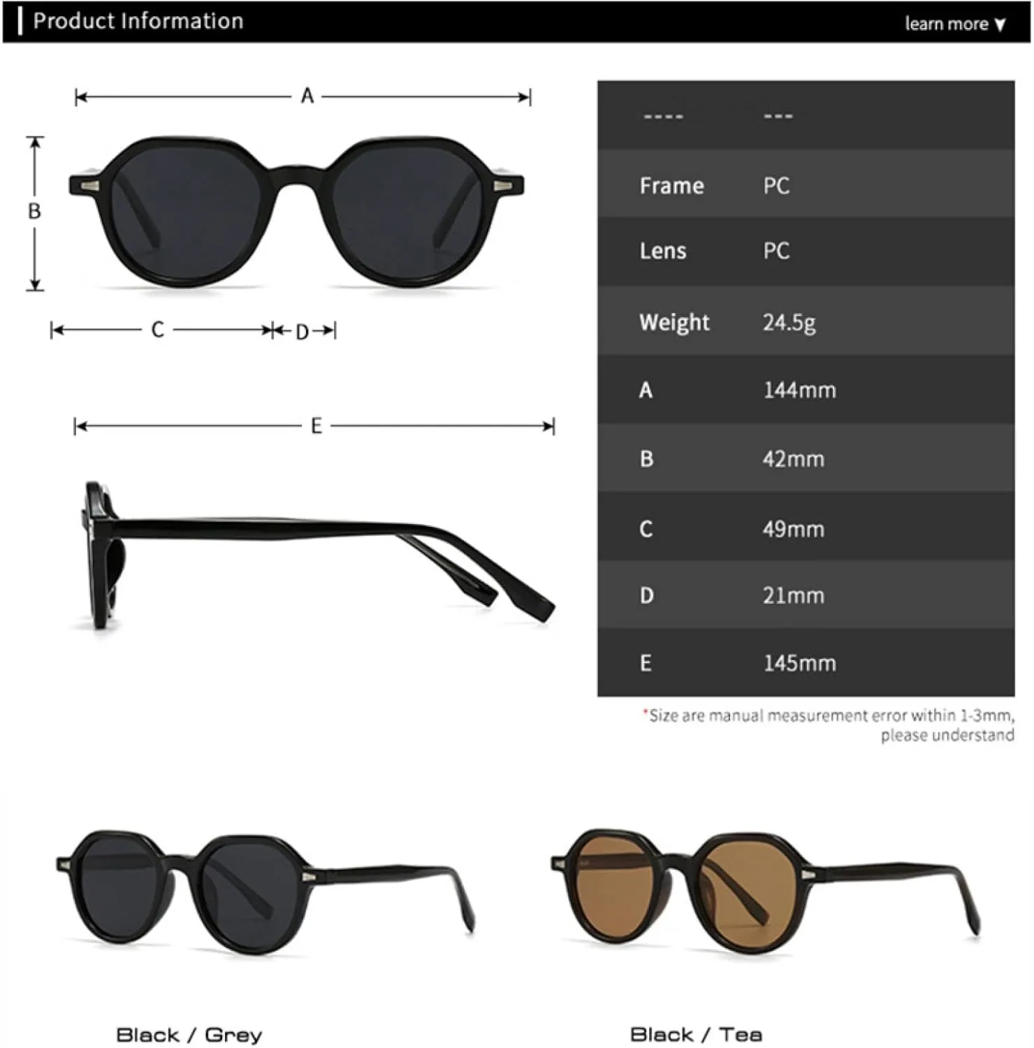 Retro Round Men Luxury Sunglasses Fashion Punk Rivets Women Uv400
