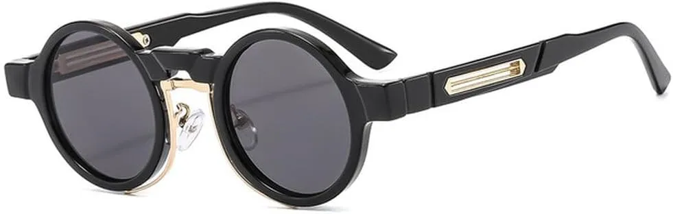 Retro Round Sunglasses For Women Men Punk Driving Fashion Sun Glasses Colorful Shades UV400 Female Male Eyeglasses