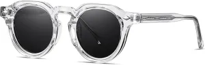 Retro Round Women Luxury Sunglasses Fashion Uv400 Men Trending Rivets Punk