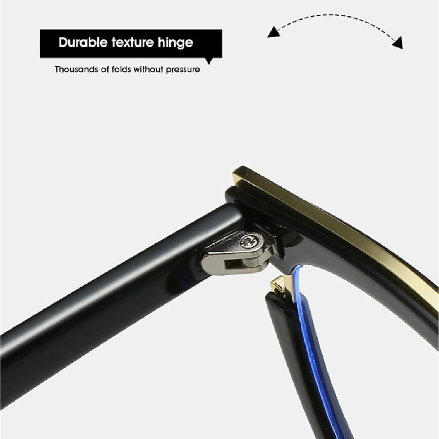 Retro Round Women Spring Hinge Glasses Frame Fashion Clear Eyewear Men Cat Eye Leopard Frame