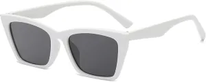 Retro Women Sunglasses Cat Eyes Minimalist Frame Classic Men Fashion Uv400