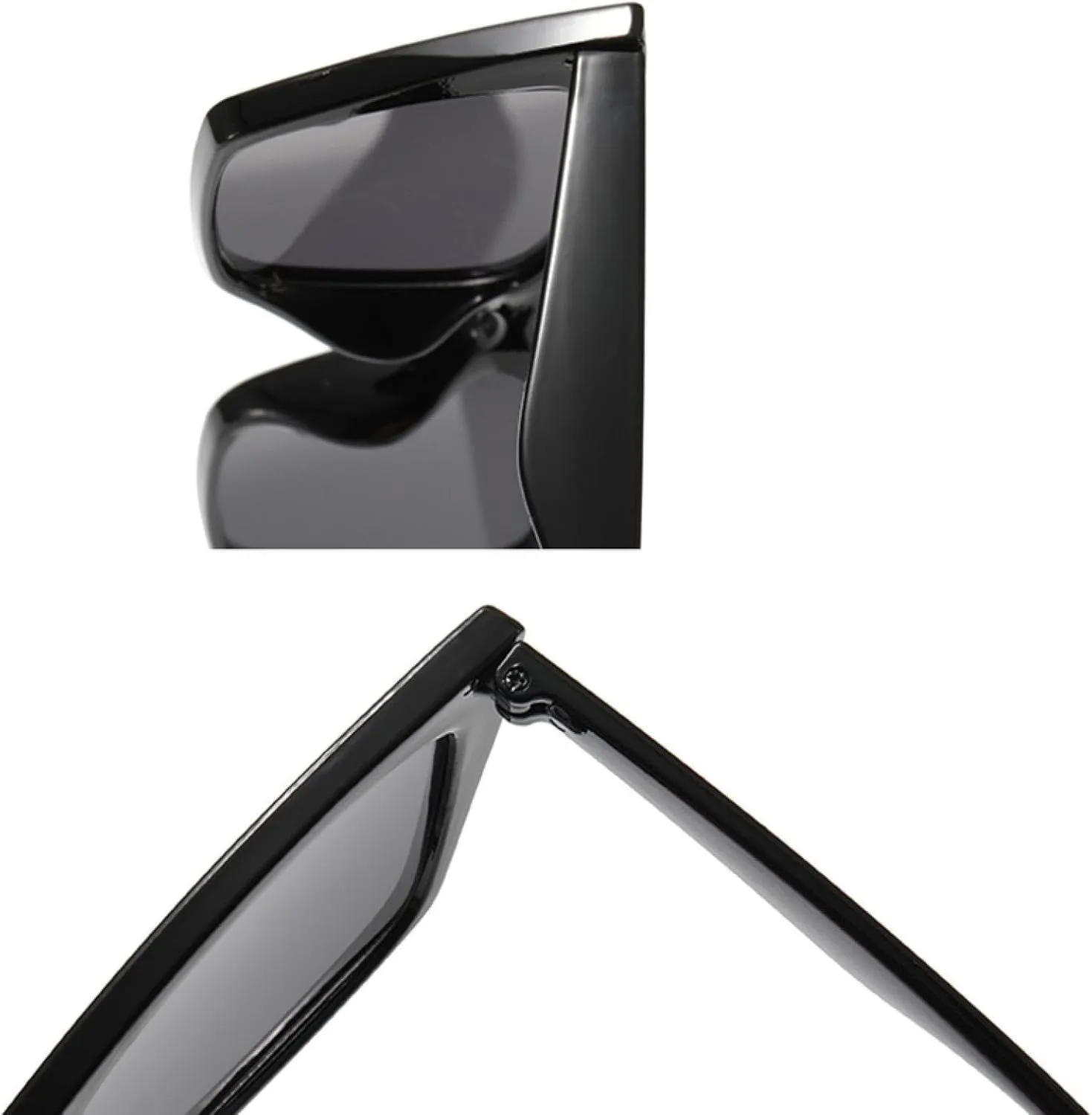 Retro Women Sunglasses Cat Eyes Minimalist Frame Classic Men Fashion Uv400