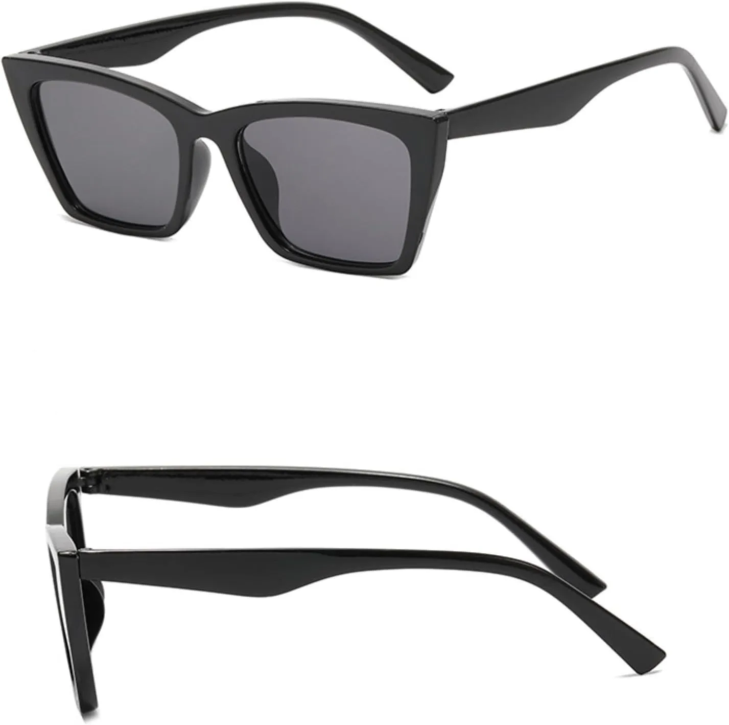 Retro Women Sunglasses Cat Eyes Minimalist Frame Classic Men Fashion Uv400