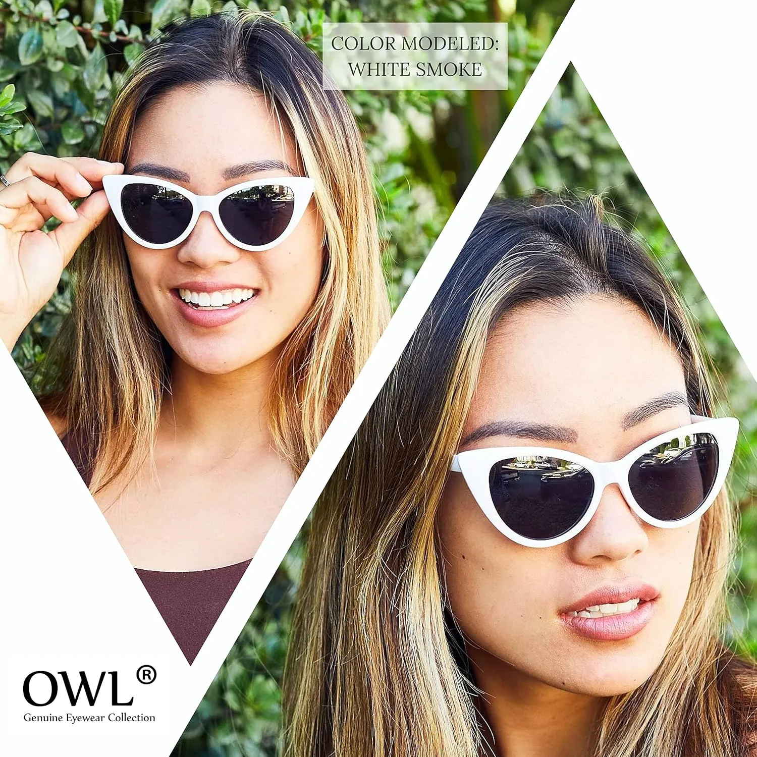 Retro Women's Cat Eye Vintage Sunglasses Smoke Lens 12 PCS Wholesale
