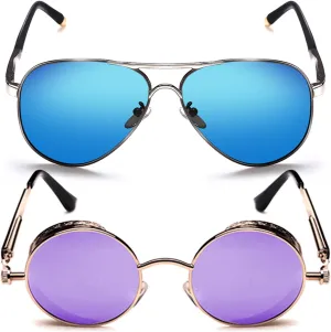 ROCKNIGHT HD Polarized UV400 Protection Outdoor Gothic Sunglasses