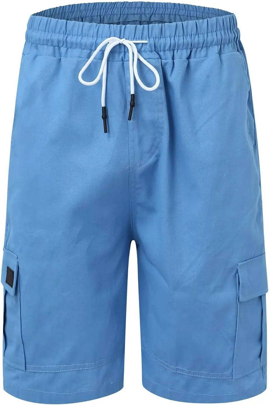 RTRDE Men's Shorts Summer Casual Outdoors Patchwork Pockets Overalls Sport Tooling Shorts Pants Men