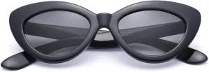 SCVGVER Retro Vintage Narrow Cat Eye Sunglasses for Women Clout Goggles women sunglasses