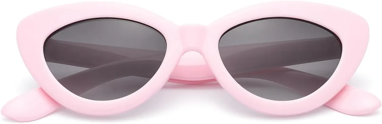 SCVGVER Retro Vintage Narrow Cat Eye Sunglasses for Women Clout Goggles women sunglasses