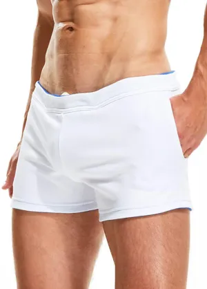 SEOBEAN Mens Low Rise Boxer Lounge Sport Cotton Shorts 220501