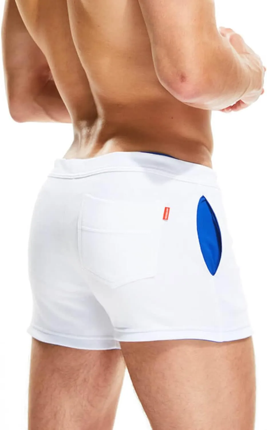 SEOBEAN Mens Low Rise Boxer Lounge Sport Cotton Shorts 220501