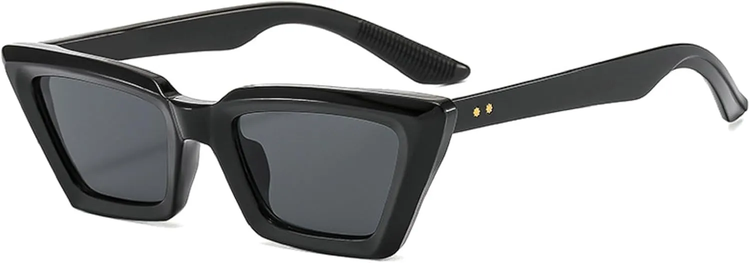 Sexy Cat Eye Sunglasses Women 2024 Luxury Trendy Retro Sun Glasses For Ladies Vintage Shades Eyewear UV400