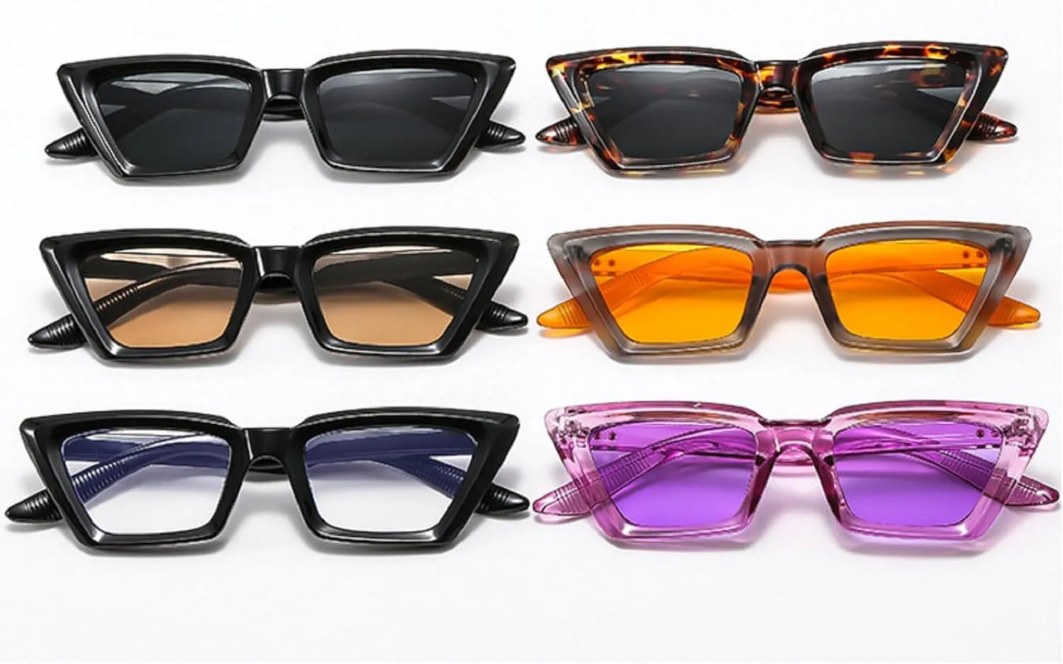 Sexy Cat Eye Sunglasses Women 2024 Luxury Trendy Retro Sun Glasses For Ladies Vintage Shades Eyewear UV400