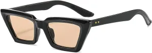 Sexy Cat Eye Sunglasses Women 2024 Luxury Trendy Retro Sun Glasses For Ladies Vintage Shades Eyewear UV400